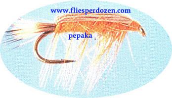 Tied Down Caddis Orange - main image