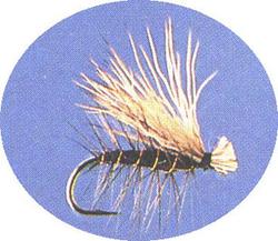 Elk Hair Caddis Black